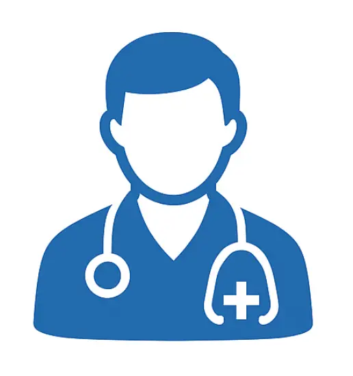 pagina voor knieherstel Dokter Icoon